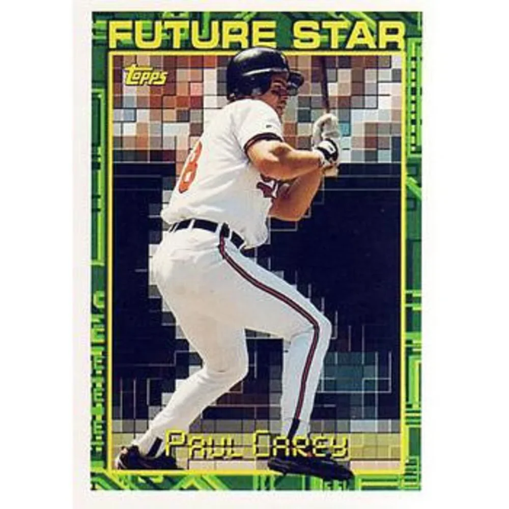 1994 TOPPS Paul Carey FS, RC # 4 Baltimore Orioles